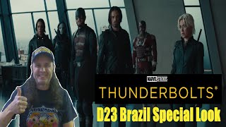 Marvel Studios’ Thunderbolts D23 Brazil Special Look Stoner Watch Reacts [upl. by Denys]