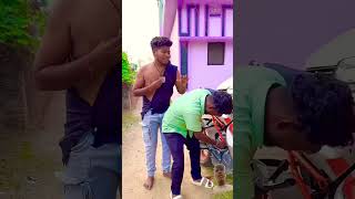 Gari b ka baddha diya funny comedy emotional realfoolsteam like comment shere subscribe [upl. by Akaenahs]