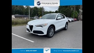 2022 Alfa Romeo Stelvio Sprint AWD  NAVI  Pohanka Certified 10 YEAR100000 [upl. by Shue]