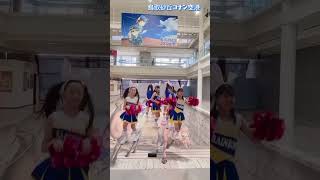 【チアダンスレインボー鳥取】鳥取駅〜鳥取砂丘コナン空港編 鳥取うさぎダンス ピョンテスト チアダンス レインボー RAINBOW 鳥取 鳥取駅 鳥取コナン空港 セーラー服 [upl. by Regazzi496]