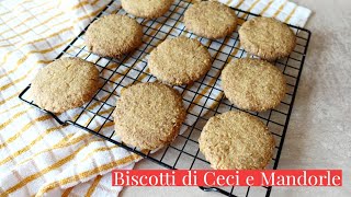 BISCOTTI CON FARINA DI CECI E MANDORLE Vegani e Senza Glutine [upl. by Silohcin]