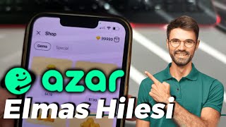 Azar Elmas Hilesi ✅ Azar App Hile iOSAndroid [upl. by Butte397]