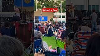 Alberta Day celebration edmonton alberta concert sing headliner alaska [upl. by Aramas45]