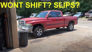 Fixing a Dodge Transmission that won’t shift [upl. by Otes]