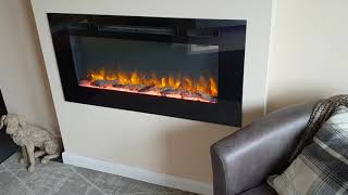 Endeavour Fires Hawnby Inset Electric Fire Showroom [upl. by Ashley]