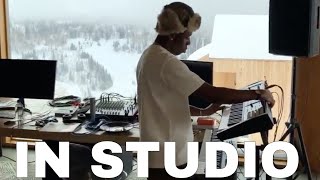 Tyler The Creator Making Beats In Studio [upl. by Nylaf]