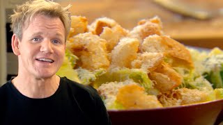 Gordon Ramsays Ultimate Caesar Salad [upl. by Ettevol]