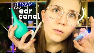 ASMR Deep AF Ear Canal Cleaning You Can Feel It [upl. by Benson]