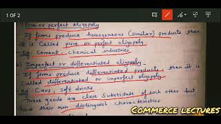 types of oligopoly  class 11 microeconomics notes [upl. by Laurette]