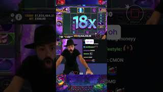 ROSHTEIN WON RECORD 12000X ON POWER OF MERLIN roshtein casino slots maxwin shorts [upl. by Ecnarretal]