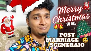 Post Marriage Scenario  HAPPY CHRISTMAS TO ALL 🥰💕  Malayalam Vine  Ikru [upl. by Tremayne74]