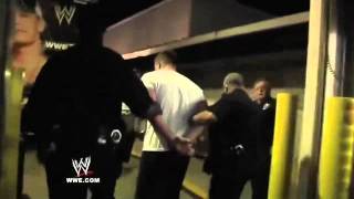 WWEcom Exclusive  Miz and R Truth Get Arrested After Hell In A Cell 2011 [upl. by Ynffit73]