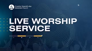 16 March 2024  Croydon SDA Church Live Worship [upl. by Ariela]