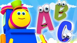 ボブトレイン ABCソング アルファベットの韻 フォニックスの歌  Bob The Train  ABC Song  Phonics Rhymes  Alphabet For Kids [upl. by Noevart]