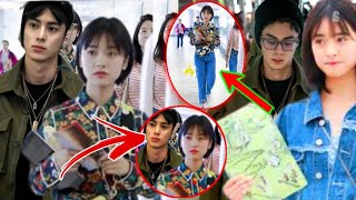 Dylan Wang SHOCKING Arrival with Shen Yue Together at Kunming Airport 😱 [upl. by Buote]