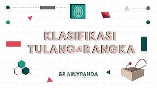 Klasifikasi Tulang dan Rangka  Ilmu Biomedik Dasar  Brainy Panda [upl. by Cahra]