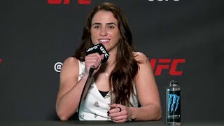 Norma Dumont is Thankful Aspen Ladd Stepped in for Holm  UFC Vegas 40 [upl. by Ginzburg]