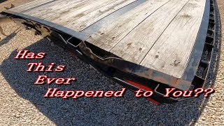 Gooseneck Trailer Deck Repairs [upl. by Submuloc993]