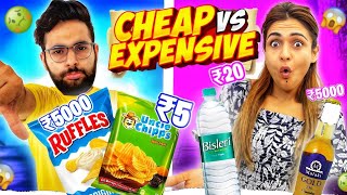 CHEAP vs EXPENSIVE 😍 Food Challenge  SHOCKING TASTE  Food Review  Foodie We [upl. by Barty]