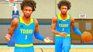 MIKEY WILLIAMS DROPS 80 POINTS HIGH SCHOOL HOOPS 2K22 [upl. by Dieter546]