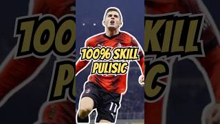 100 Skills Christian Pulisic pulisic acmilan americanfootball [upl. by Ynnor]