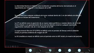 Ablación por RF en Metástasis Hepáticas en Cáncer Colorrectal [upl. by Babb]