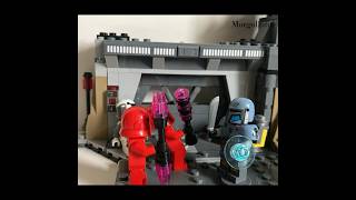 Paz Vizsla VS Praetorian Guards  starwars legostopmotion pazvizsla [upl. by Enerak639]