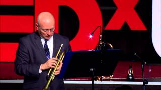 Trumpet songs Rick Bogard at TEDxUTA [upl. by Aneem]