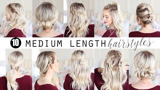 TEN Medium Length Hairstyles  Twist Me Pretty [upl. by Leissam924]