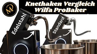 Lohnt sich die Anschaffung Knethaken Vergleich  Produkttest Neuer Wilfa Edelstahl Knethaken [upl. by Suiram601]