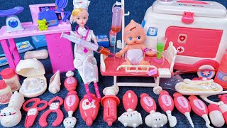 16 Minutes Satisfying with Unboxing Doctor Injection Playset，Pregnant Women Toys Review  ASMR [upl. by Natividad]