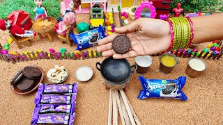 Miniature Oreo Biscuits Chocolate Cakes  Dairy Milk Chocolate Cake Oreo Biscuit Chocolate Pancakes [upl. by Leamsi588]