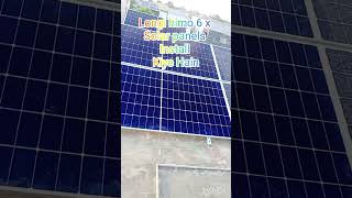 Longi himo 6 x solar panelsforyou viralvideo SAKOsolarinverter [upl. by Greenebaum]