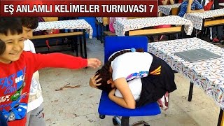 EŞ ANLAMLI KELİMELER TURNUVASI 7 DEPREM TATBİKATI [upl. by Eisenberg]