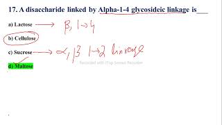 TestCarbohydrates amp Lipids Discussion by MJSChemistry with MJSppsckppscFpsc [upl. by Rintoul]