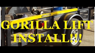 NEW GORILLA LIFT ASSIST INSTALL A LAWN CARE MUST HAVE SS LAWN CARE [upl. by Sou157]