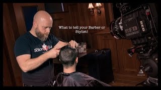 What to Tell your Barber or Hairstylist for your Haircut  TheSalonGuy [upl. by Burck287]