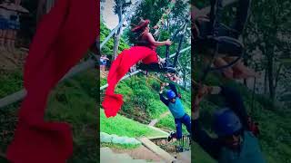 පිස්සු හැදේනවා newsong song love cover travel ella coversong zipline srilanka youtubeshort [upl. by Gabbie]