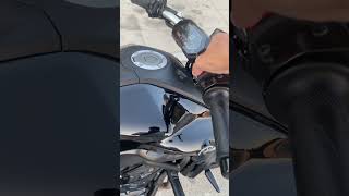 YAMAHA MT07 Sound Aggressive Black Widow Cold Start💥💨 mt07 yamaha motorcycle shorts [upl. by Rivkah]