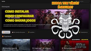 HYDRA COMO BAIXAR E INSTALAR DICAS PARA LINKS DE DOWNLOAD E CUIDADOS COM VÍRUS [upl. by Ynohta518]