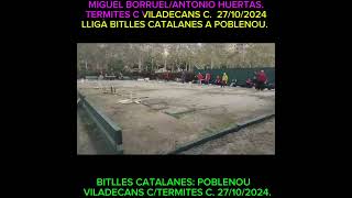 LLIGA BITLLES CATALANES POBLENOU 27102024 [upl. by Calvin796]