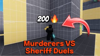 I Got A 200 Win Streak In Murderers Vs Sheriff Duels [upl. by Dodge]