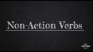 Non action Verbs [upl. by Neicul658]