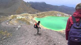 Tongariro Alpine Crossing  Dad amp Daughter [upl. by Aliab]