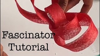 Easy fascinator tutorial How to make a fascinator [upl. by Pond]