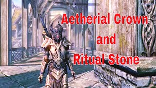 Skyrim Aetherial Crown with Ritual Stone [upl. by Neff]