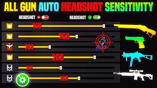 Free Fire Auto Headshot Trick 2024 Sensitivity  2gb 4gb 6gb Ram Headshot Sensitivity Setting [upl. by Sharos599]