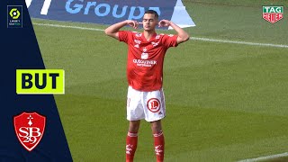 But Romain FAIVRE 8  STADE BRESTOIS 29 STADE BRESTOIS 29  AS MONACO 10 2021 [upl. by Rabma]