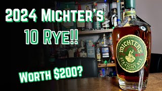 2024 Michters 10 Rye Review [upl. by Karlotte847]