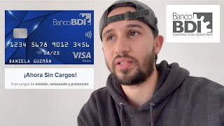 TARJETA DE CRÉDITO VISA CLÁSICA BDI [upl. by Yeldnarb]